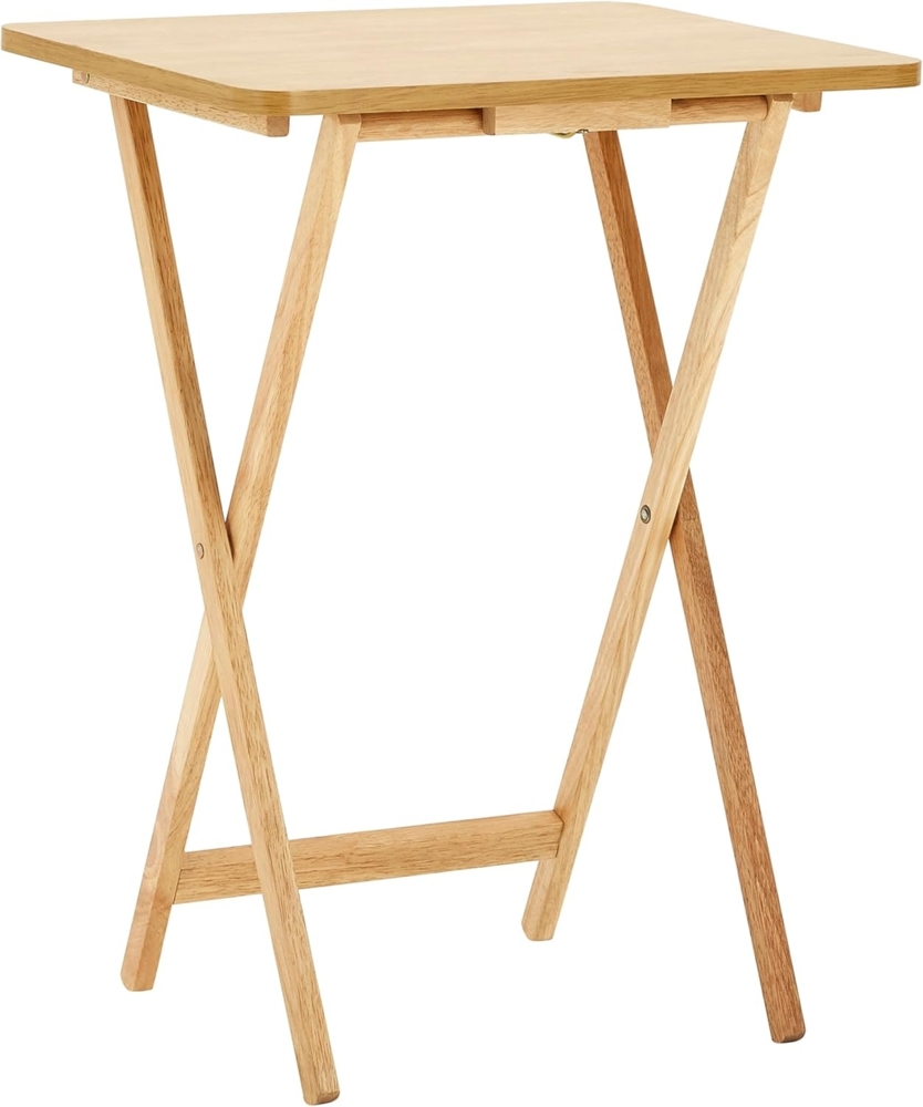 Premier Interiors Snack Tisch, Wood, 49 x 39 x 65 cm Bild 1