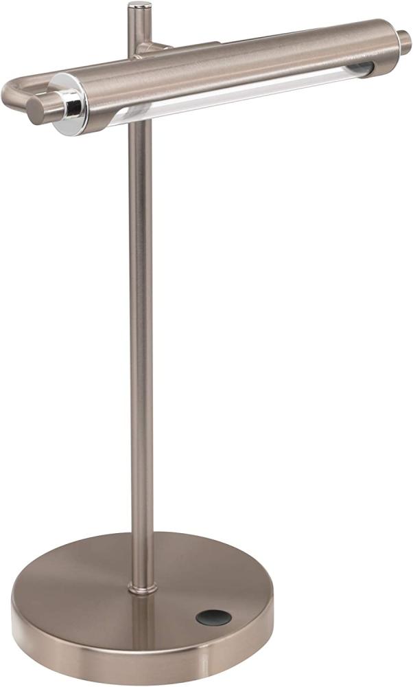 Eglo 97913 LED Tischleuchte CASAMARTE nickel-matt L:25cm B:17cm H:35,5cm Bild 1