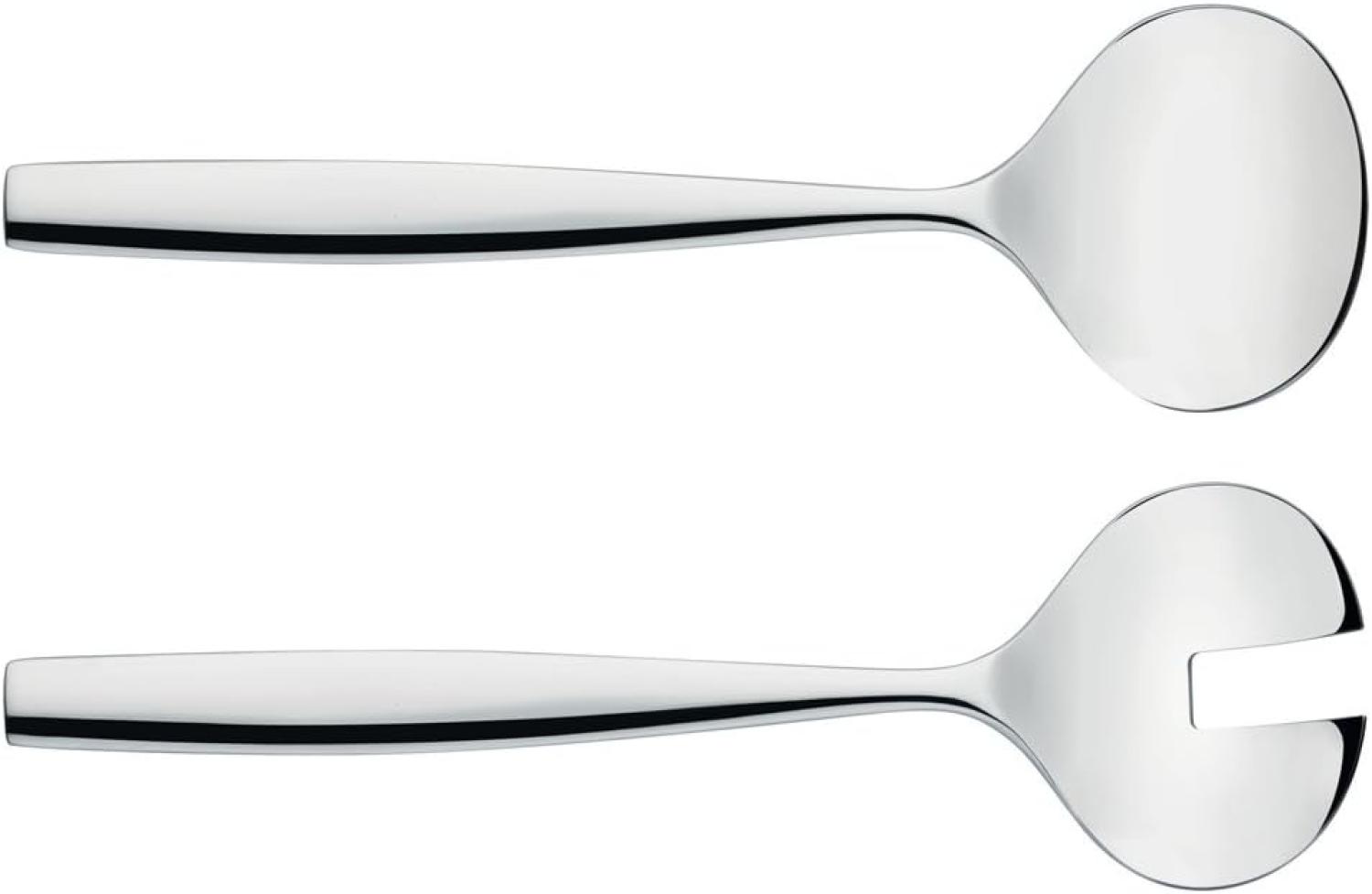 Alessi Salatbesteck Dressed, Edelstahl, Silber, 5 x 29. 5 x 29. 5 cm, 2-Einheiten Bild 1