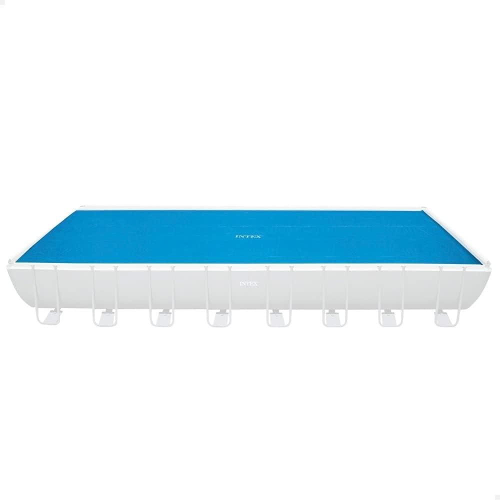 Intex Pool-Solarplane Blau 960x466 cm Polyethylen 93306 Bild 1