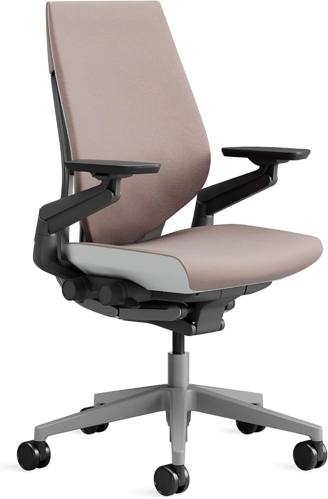 Steelcase Gesture Bürostuhl mit Bezug in Linse, 66x62. 5x104 cm Bild 1