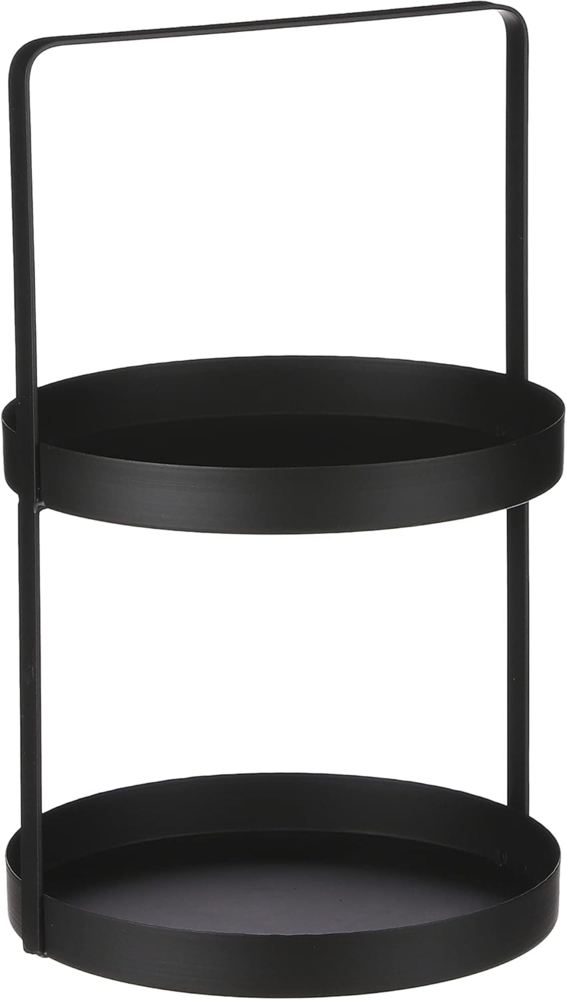 Mica Etagere schwarz Ø 25 x 41 cm Bild 1
