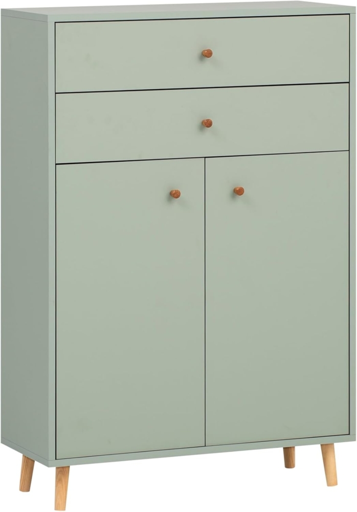 Schildmeyer Bjarne Highboard 701980, Pistazie, 77 x 33 x 113,4 cm Bild 1