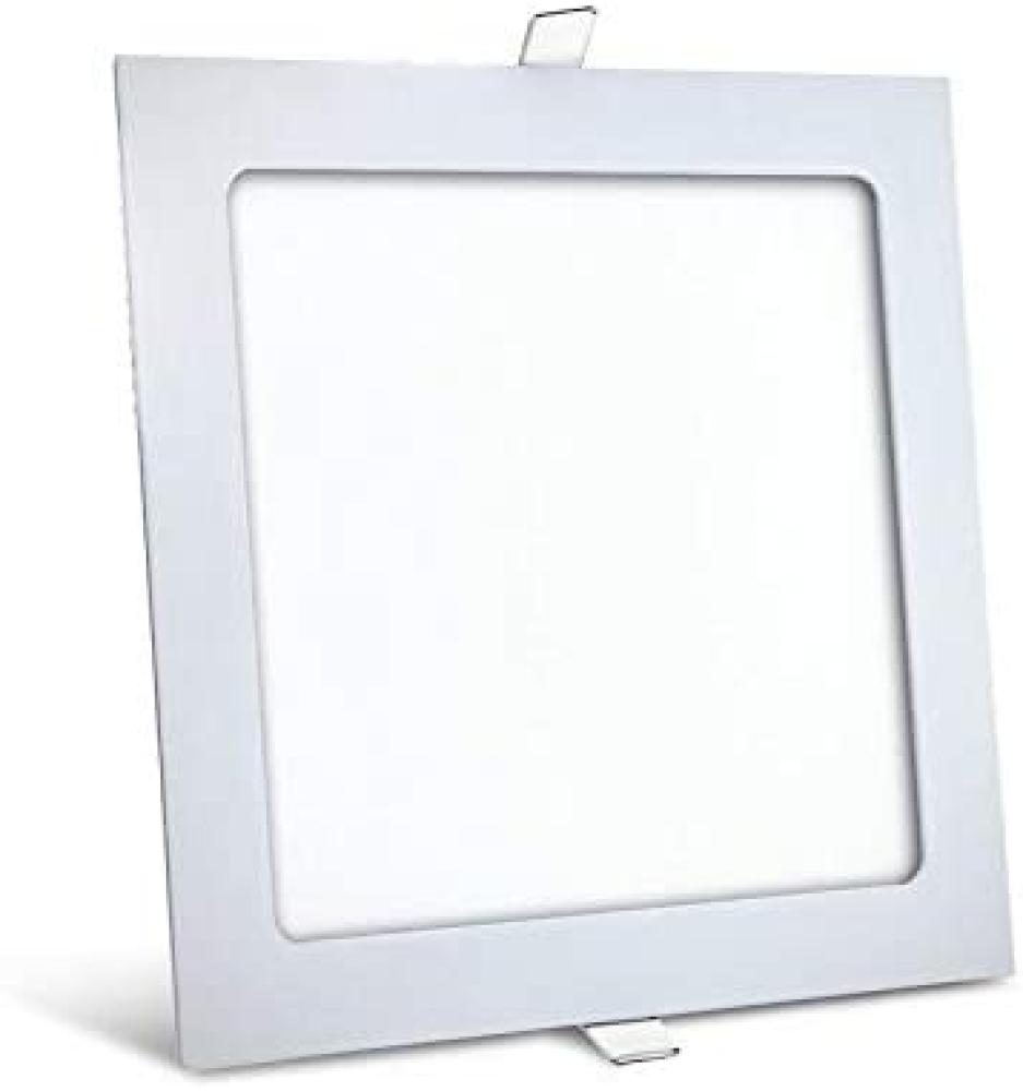 20x 12W LED Panel 170 x 170mm Einbaustrahler Spot Einbauleuchte Warmweiß 910 Lumen Deckenleuchte Eckig Bild 1