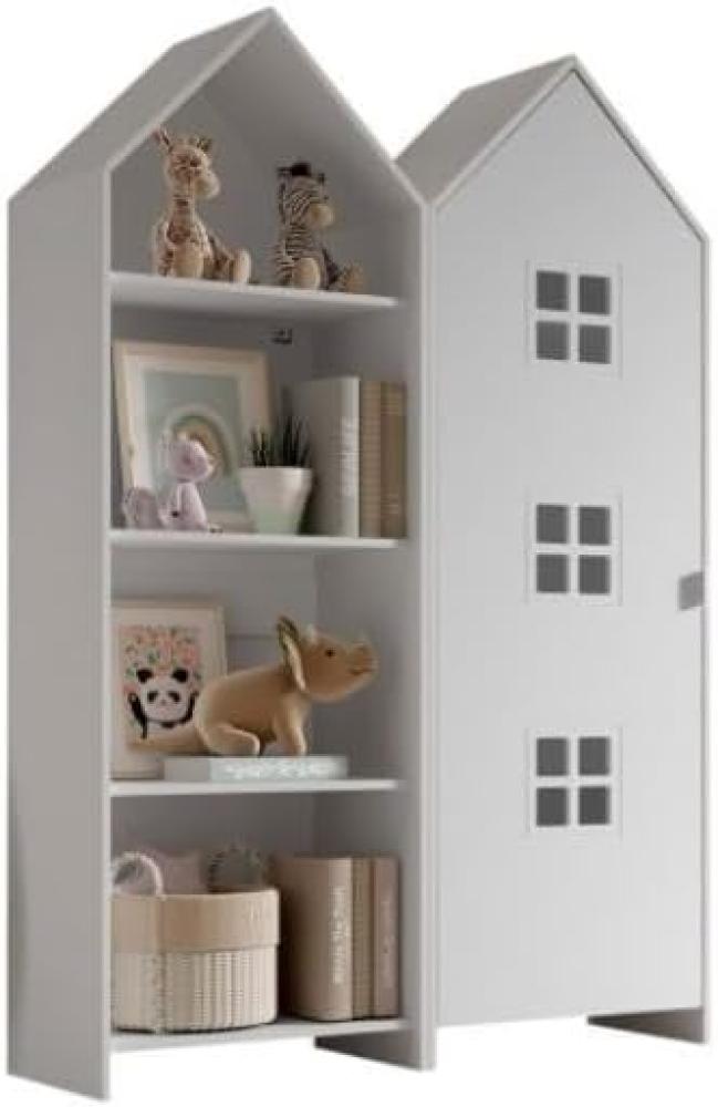 Schrank Casami Bruges 37 x 115,2 x 171,3 cm MDF Weiß Bild 1