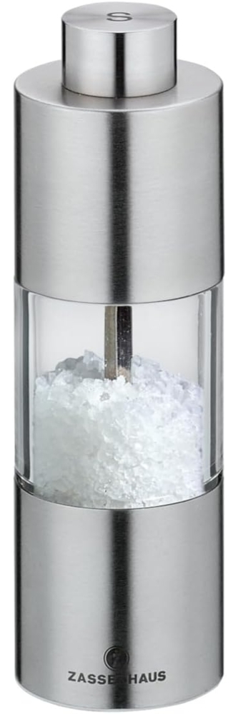 Zassenhaus Salzmühle Mainz 13 cm Edelstahl/Acryl Bild 1