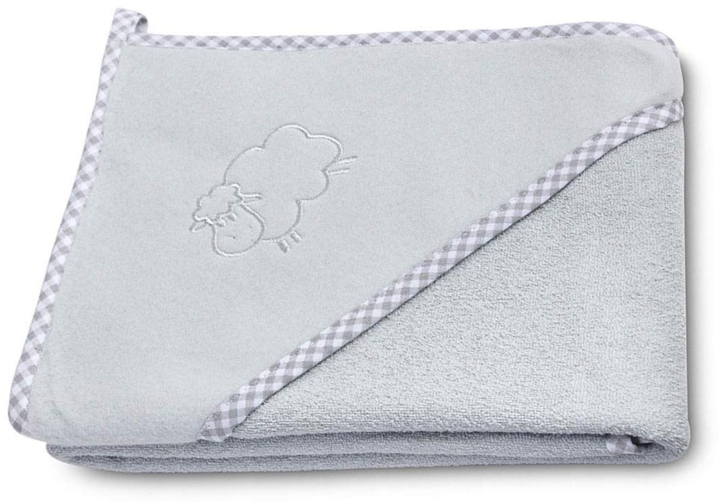 Sensillo BATH COVER SHEEP 80X80 GRAY Bild 1