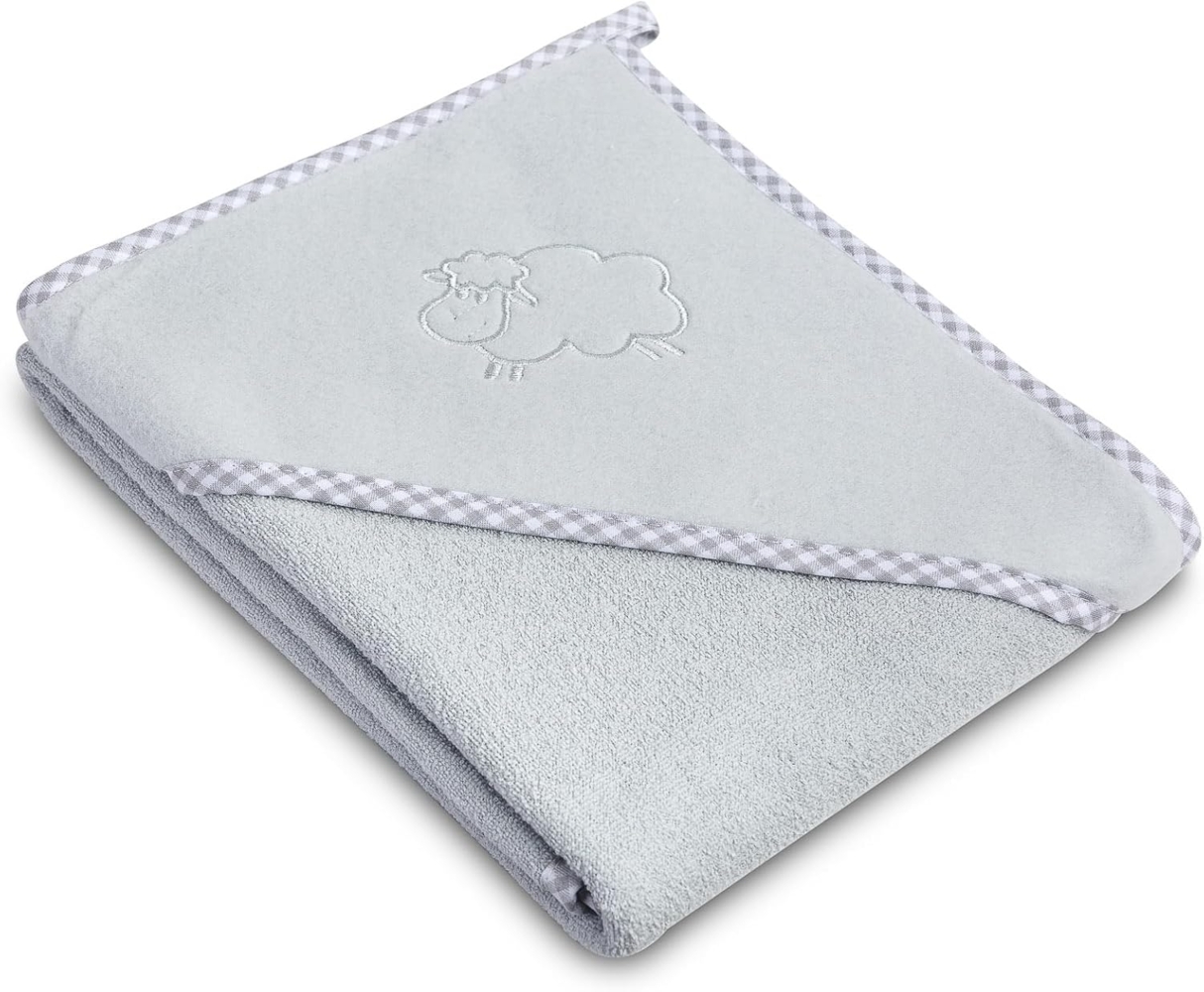 Sensillo BATH COVER SHEEP 80X80 GRAY Bild 1