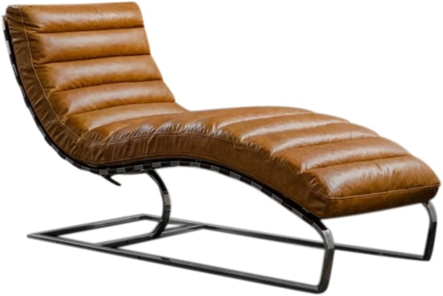 KAWOLA Relaxliege SIRY, Polsterliege Leder verschiedene Farben Bild 1