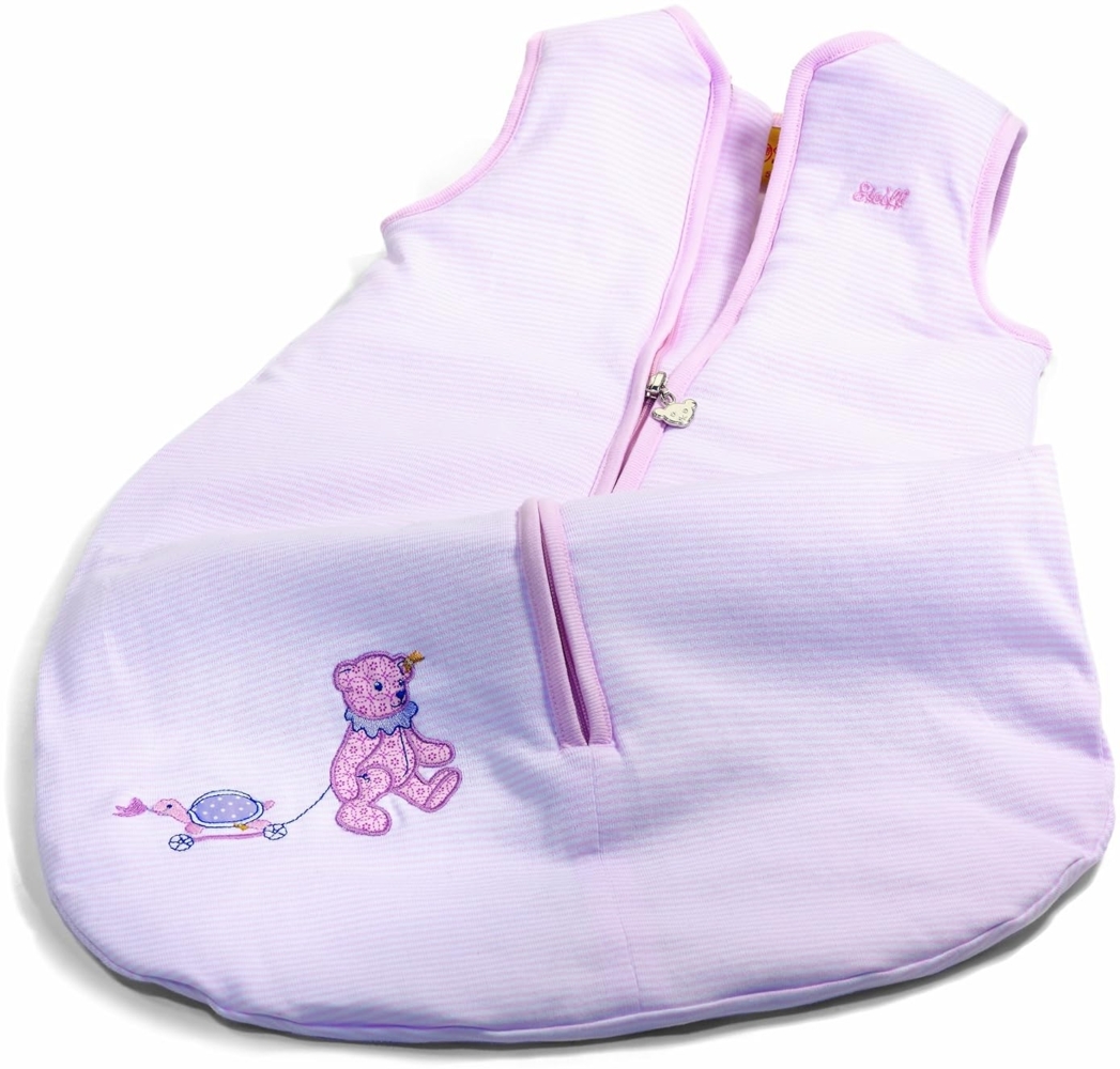 STEIFF 237997 - Teddybär Schlafsack, rosa Bild 1