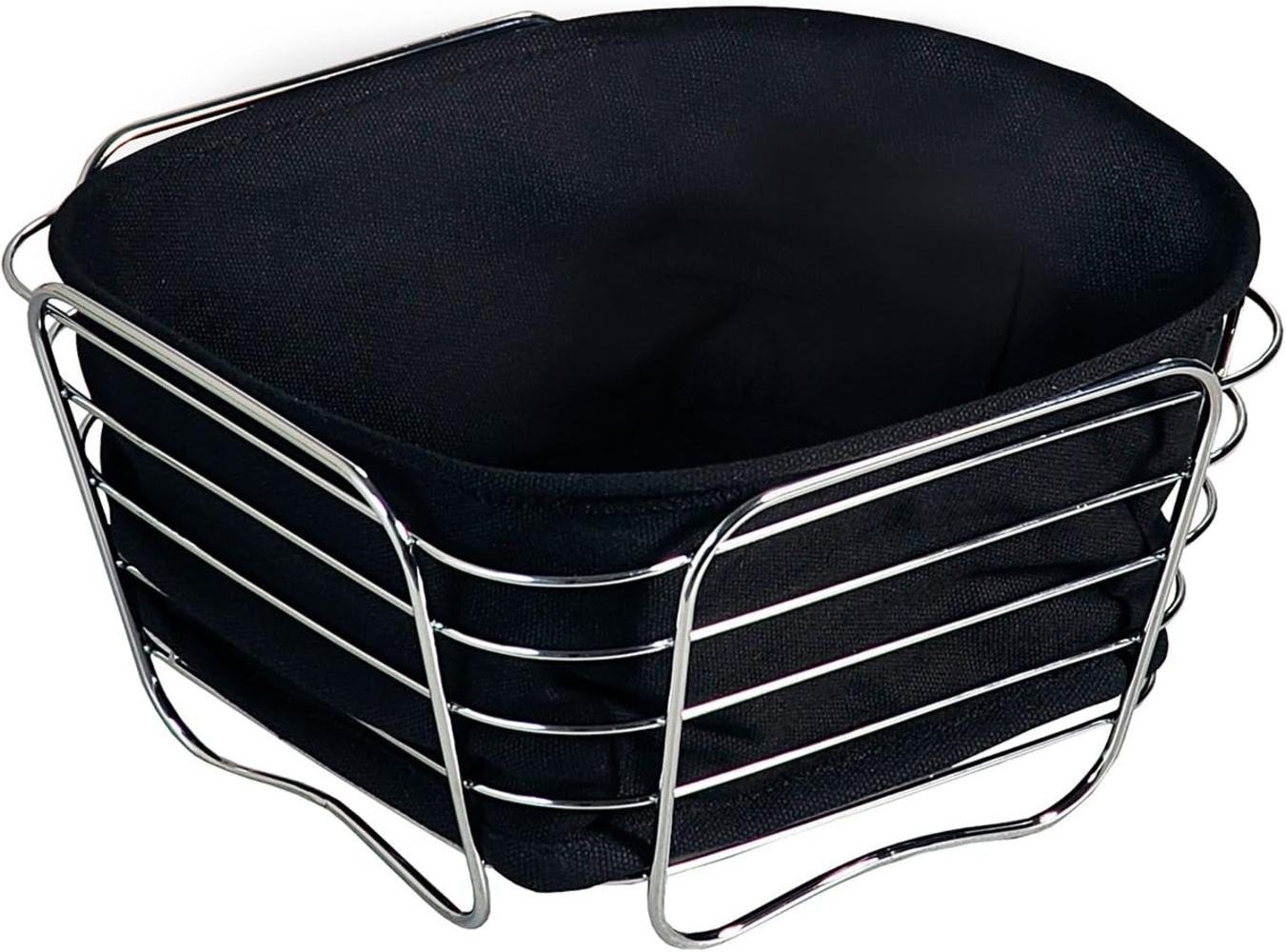 KESPER® Brotkorb Brot- & Obstkorb, Edelstahl, schwarz 90872, (1-tlg) Bild 1