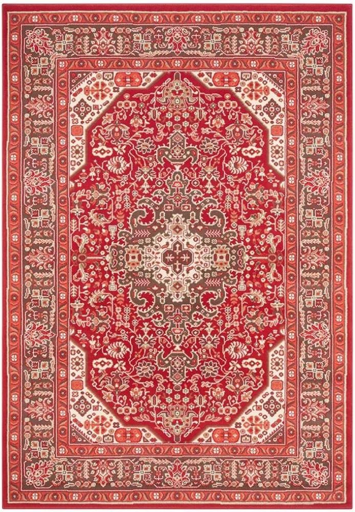 Orientalischer Kurzflor Teppich Skazar Isfahan Orientrot - 200x290x0,9cm Bild 1