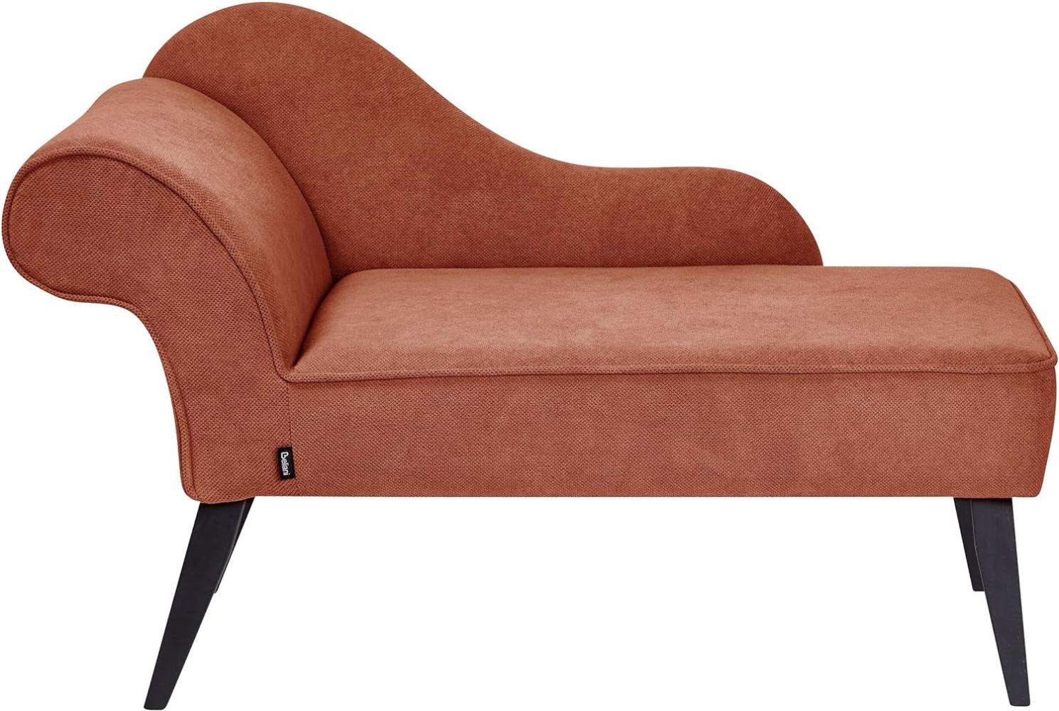 Chaiselongue rot linksseitig BIARRITZ Bild 1