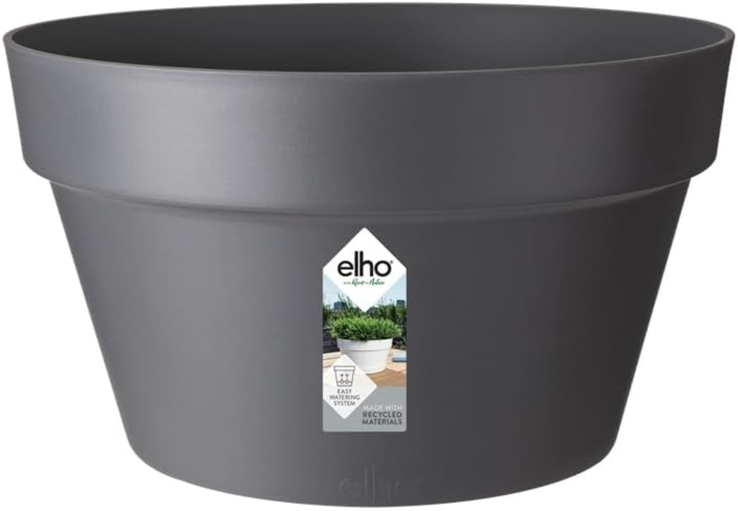 Elho Pflanzschale Loft Urban anthrazit Ø 35 cm Bild 1