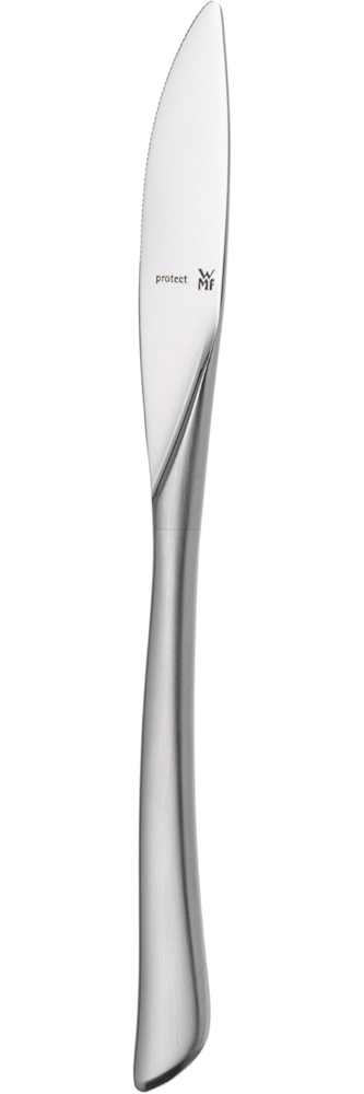 WMF Vorspeise-- Dessertmesser Virginia Cromargan protect Edelstahl teilmattiert extrem kratzbeständig mit eingesetzter Messerklinge Bild 1