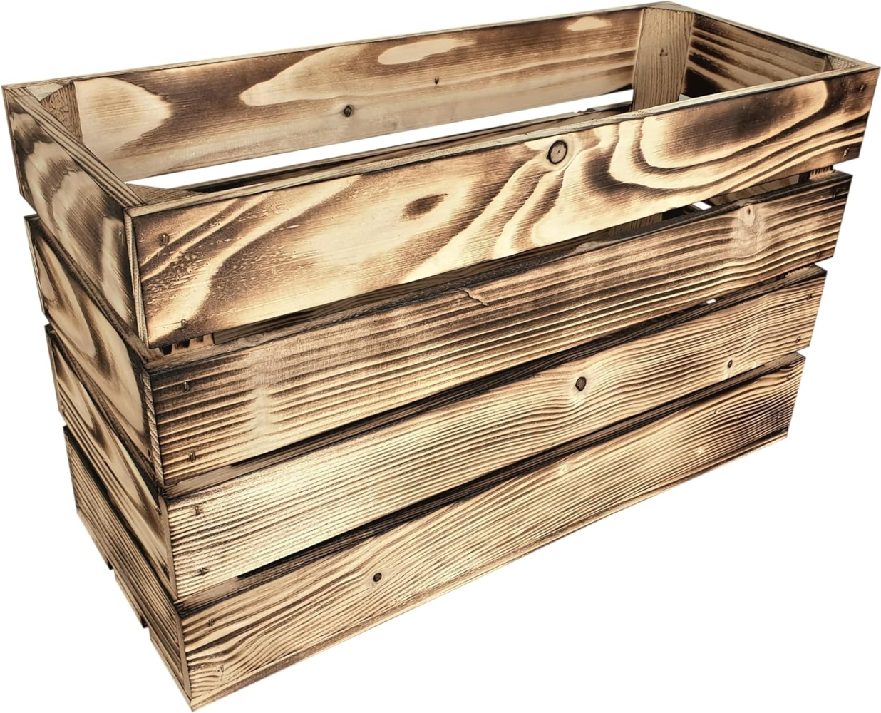 sunnypillow Holzkiste Holzkisten in vielen Farben zur Auswahl, Einzelkiste 50x20x30cm Bild 1