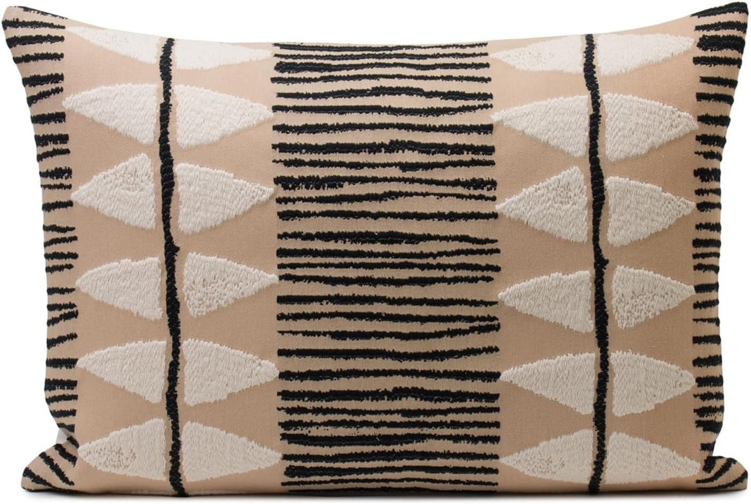 Ambiente Trendlife Boho Style Kissenhülle 40x60cm taupe Bild 1