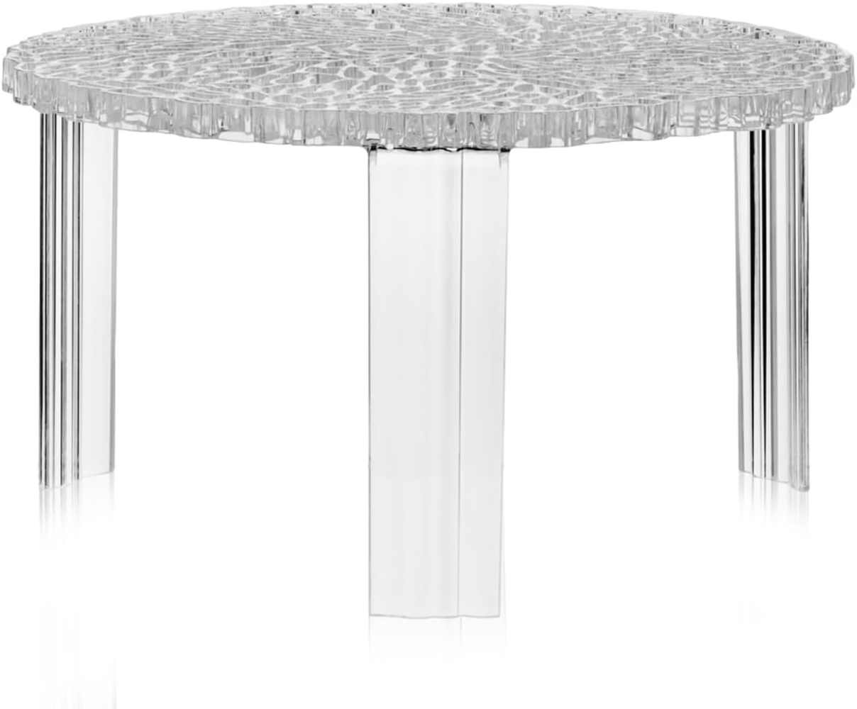 Kartell 08500B4 T-Table Möbel, Grau/Transparent, 50 x 50 x 28 cm Bild 1