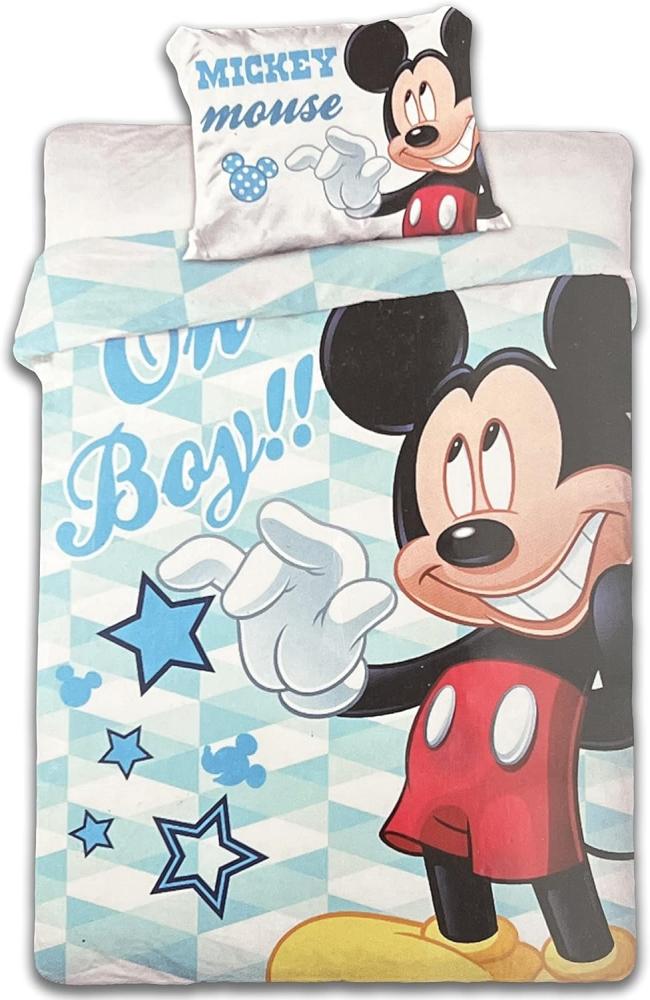 Mickey Mouse Babybettwäsche 'Oh Boy' Bild 1