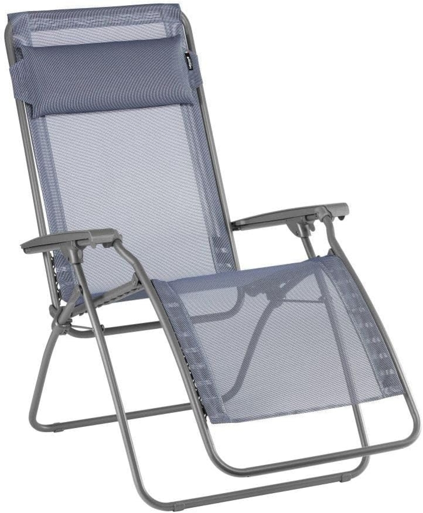 Lafuma Relax Sessel Liege R-Clip Batyline Iso Ocean II blau Bild 1