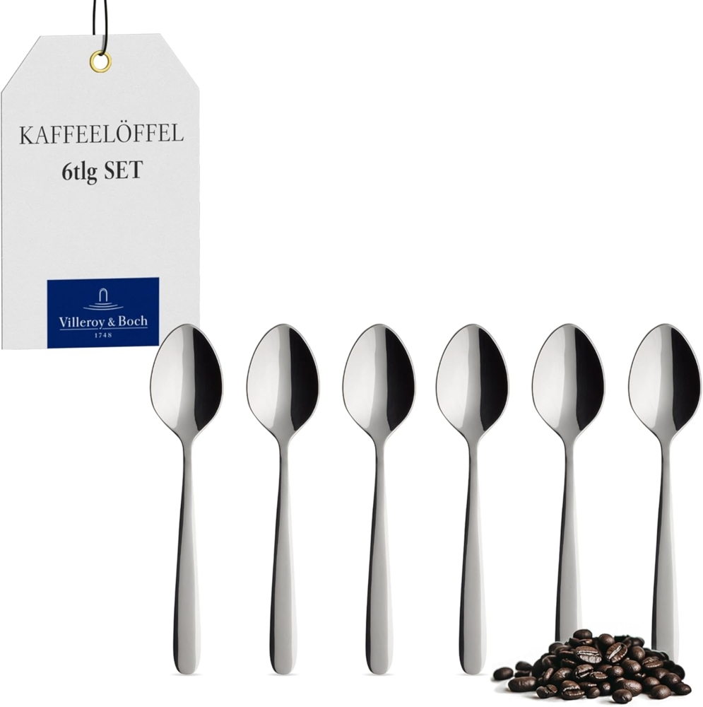 Villeroy & Boch Daily Line Kaffeelöffel 14,2 cm 6er Set - DS Bild 1