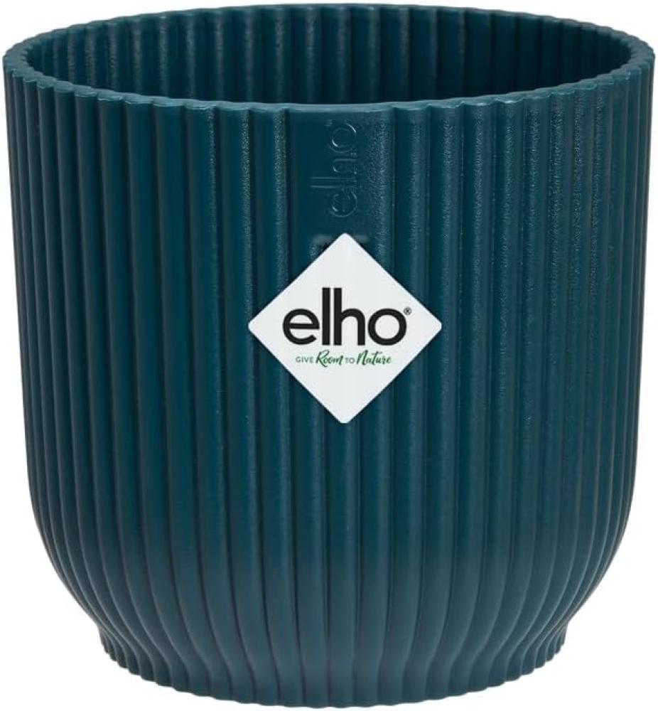 Elho Blumentopf Vibes Fold Ø 11 x 11 cm tiefes blau Bild 1