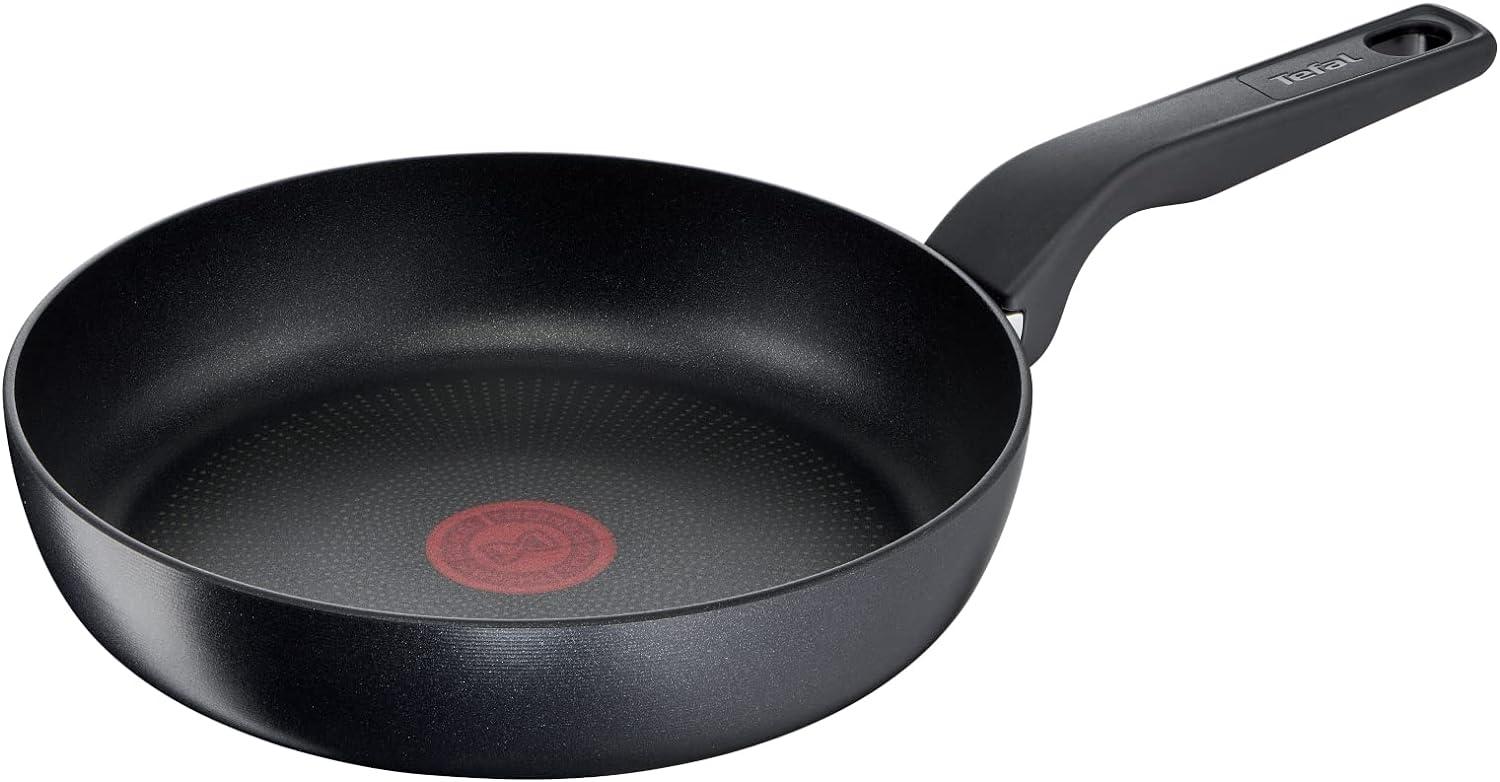 Tefal Bratpfanne Hard Titanium Pro, Aluminium, Antihaftversiegelung, Induktion, Temperaturanzeiger, Made In France Bild 1