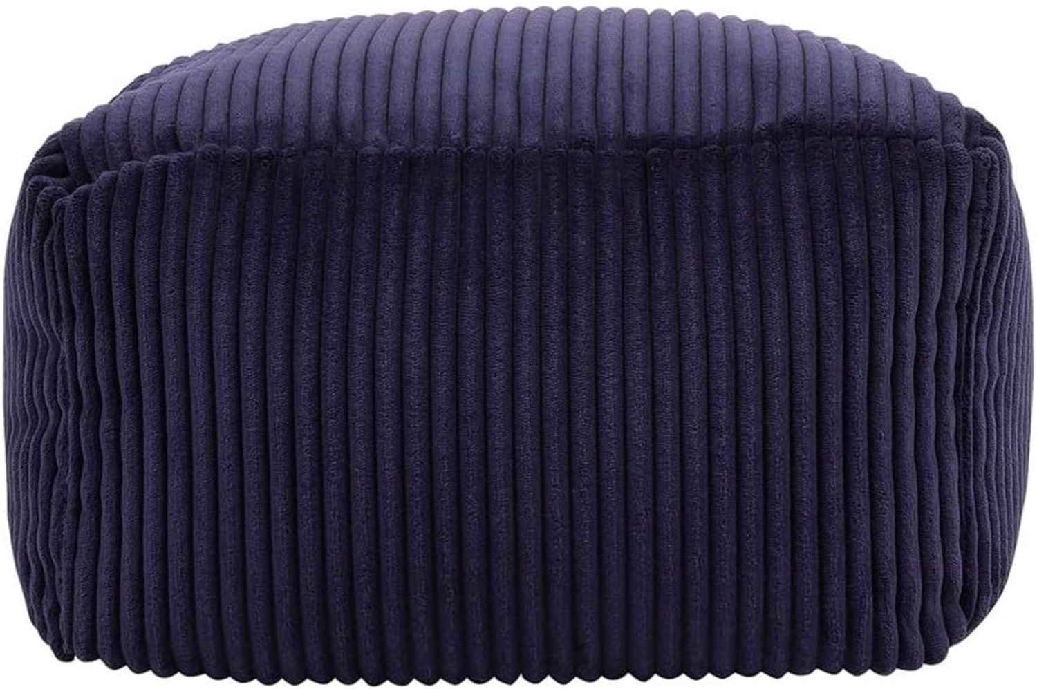 Icon Sitzpuff „Theo“, Cord, Fußhocker für das Wohnzimmer, Schlafzimmer, Hocker, Sitzsäcke, Sitzkissen Bild 1