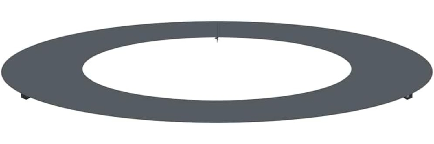 vidaXL geeignet für flache Baumringe Anthrazit Ø50 / 80 cm Stahl 873694 Bild 1