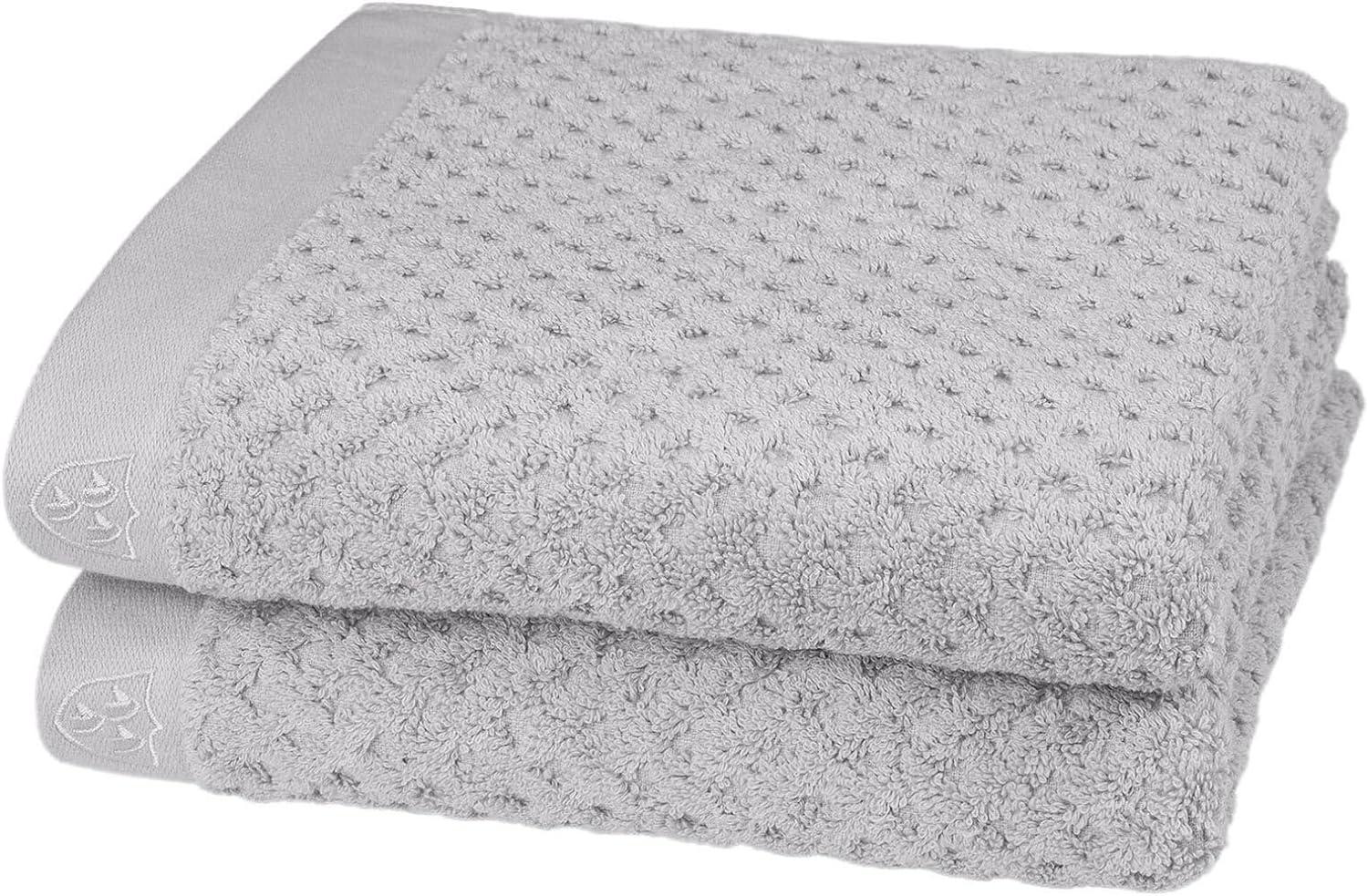 Ross Uni-Walk Handtücher Harmony Farbfond|Handtuch 50x100 cm| kiesel Bild 1