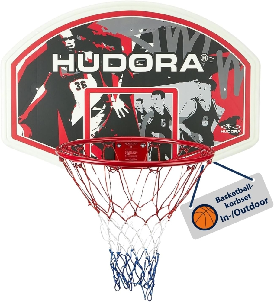 Hudora Basketballkorb Hudora In-/Outdoor (Set, Basketballkorb mit Basketball-Board) Bild 1