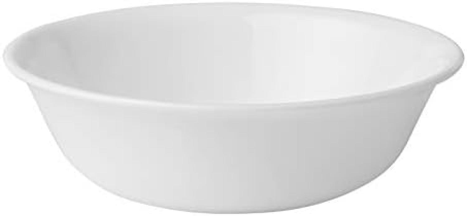 Corelle Müslischale Glas - weiße Cornflakes Schüssel aus Vitrelle Bild 1