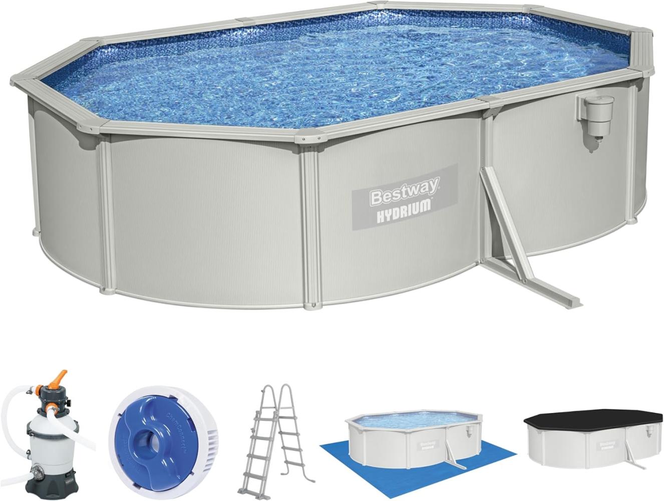 Bestway Hydrium Swimmingpool-Set 500x360x120 cm 93339 Bild 1