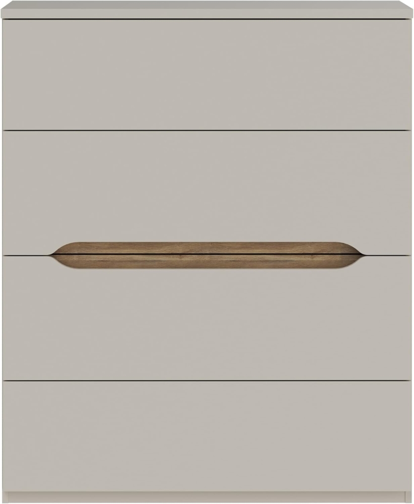 FORTE Hochkommode, B/H/T 95,1/114,7/41,5 cm Hochkommode ohne Griffe Bild 1