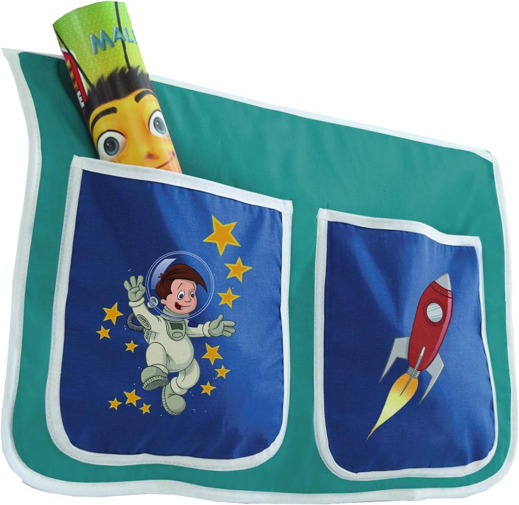 Ticaa Bett-Tasche - astronaut Bild 1