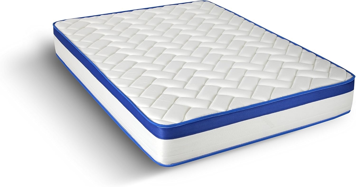 Imperial Confort Copenhagen Matratze, viskoelastisch, 110 x 200 x 25 cm, Weiß Bild 1