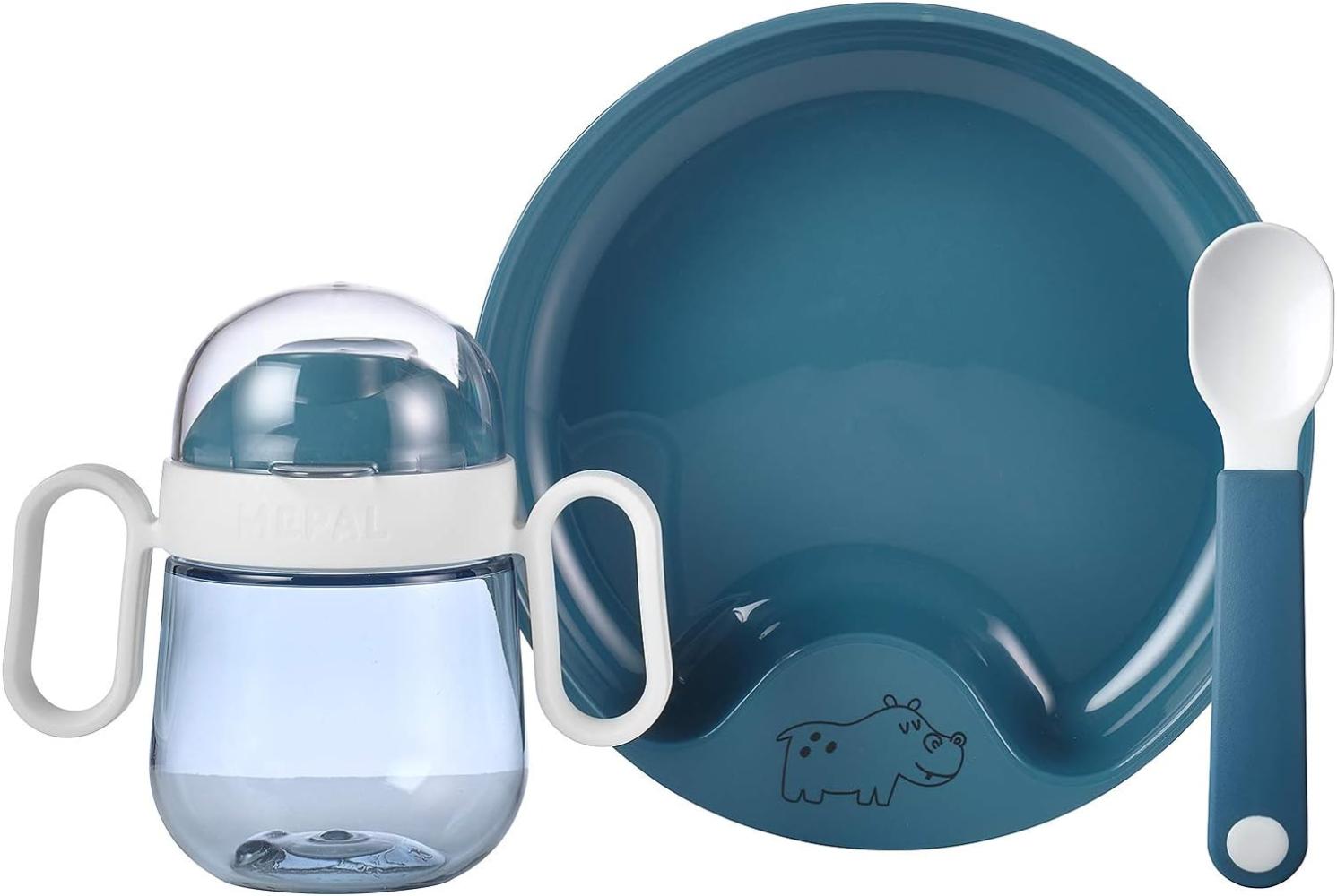 Mepal MIO Babygeschirrset deep blue 3-teilig - A Bild 1