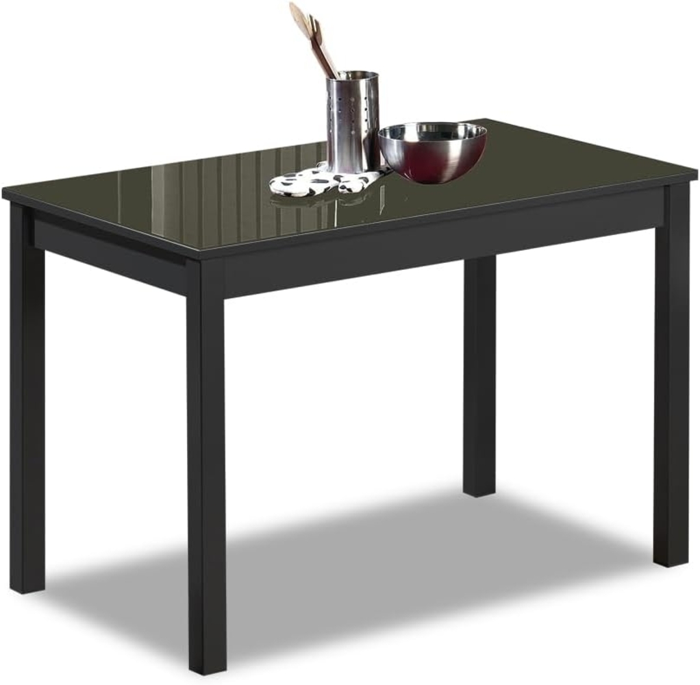 ASTIMESA Küchentisch, Graphit, 110x70 cm Bild 1