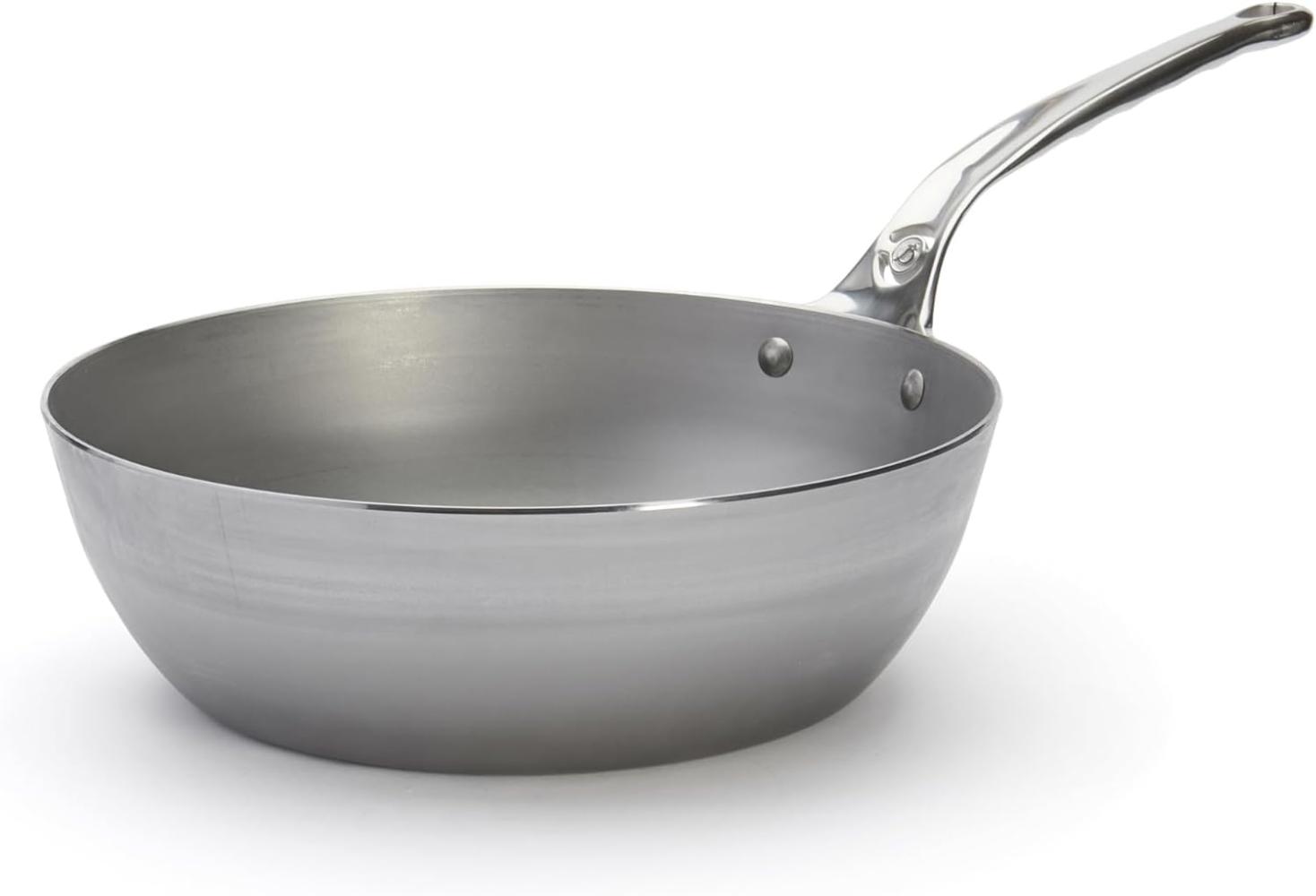 De Buyer Sauteuse / Schmorpfanne Mineral B Pro - 28 cm - Silber Bild 1