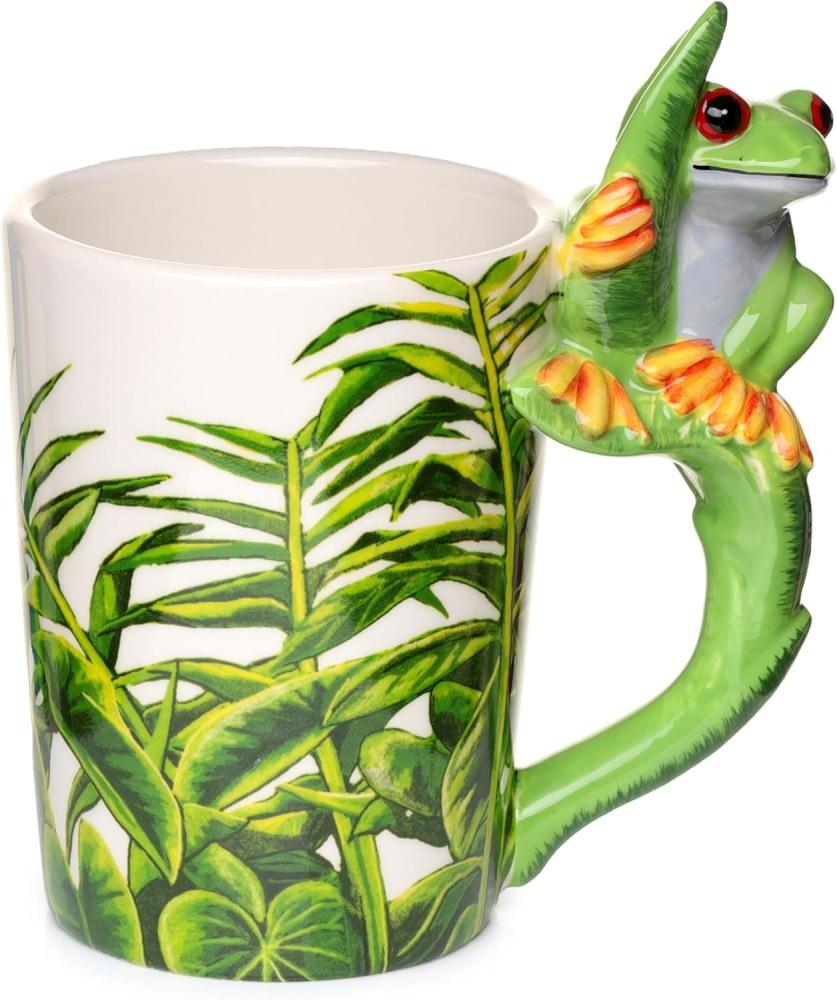 Puckator Tasse Frosch Motiv Tasse 3D Figur Bild 1