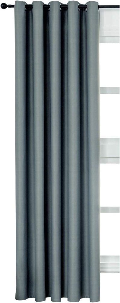 Woltu Vorhang (1 St), Ösen, blickdicht, Thermovorhang mit Ösen, 250 g/m² Bild 1