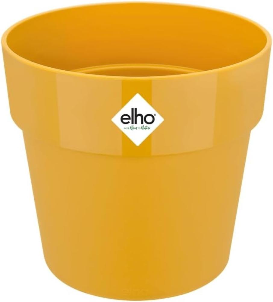 Elho B. for Original Rund 25 - Blumentopf - Ocher - Drinnen - Ø 25 x H 23. 2 cm Bild 1