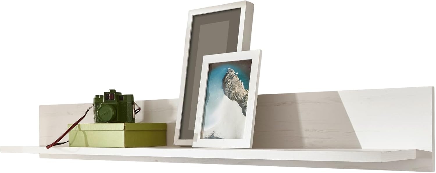 Wandboard Hemsby in weiß Pinie Landhaus 146 cm Bild 1