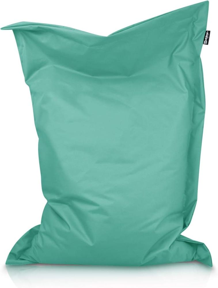 BuBiBag XXL Sitzsack, Outdoor Sitzsäcke für Kinder und Erwachsene, Bodenkissen Beanbag Fatboy wetterfest (Pacific 145x110 cm) Bild 1