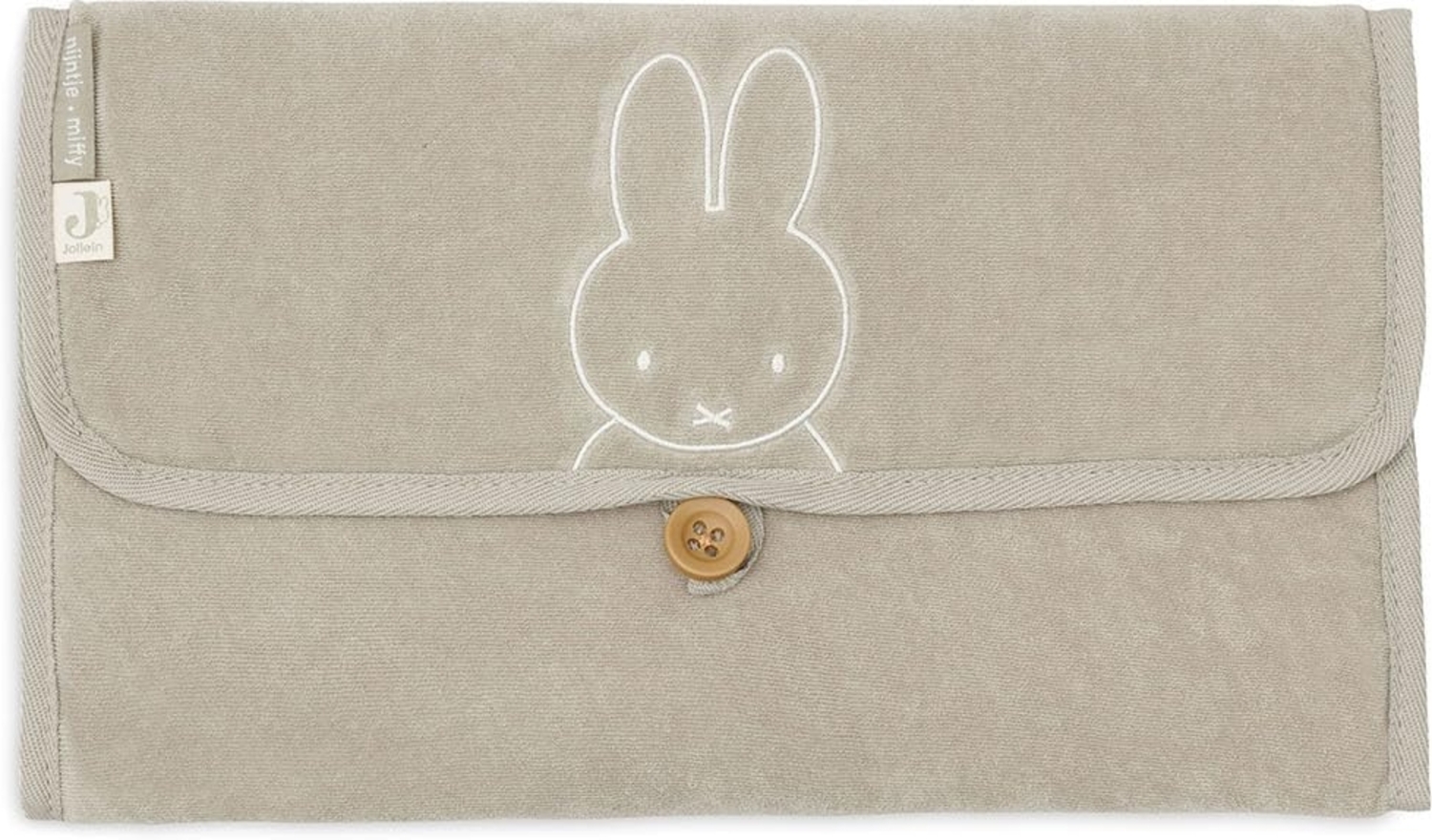 Jollein Miffy Wickelunterlage – Frottee - Olive Gr Bild 1