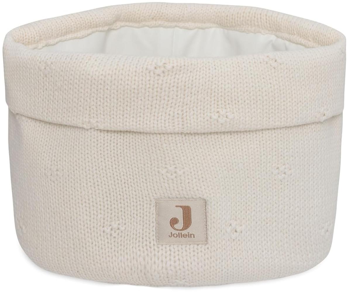 Jollein Pflegekörbchen Cosy Knit Ivory Weiß Bild 1