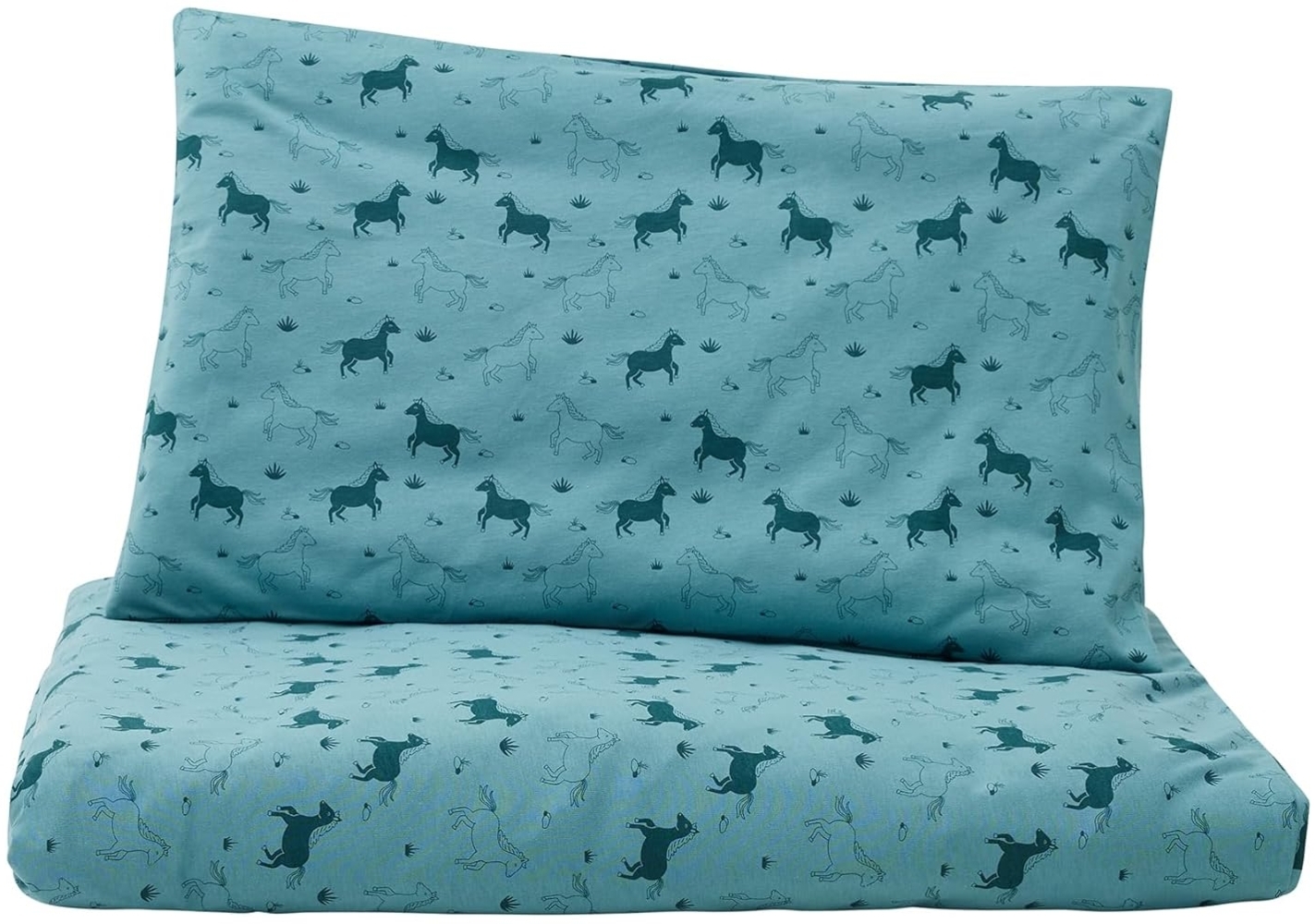 Kinder Jersey Bettwäsche-Set aus Bio Baumwolle 100x135 cm, Kissen 40x60 cm, GOTS zertifiziert Bild 1