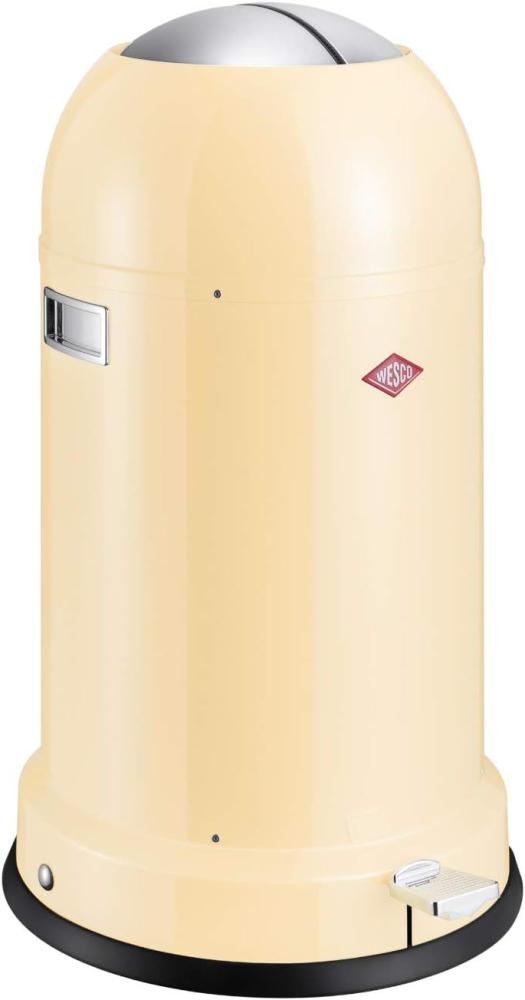 Wesco Abfalleimer Kickmaster Classic Line Soft 33 Liter Mandel Bild 1