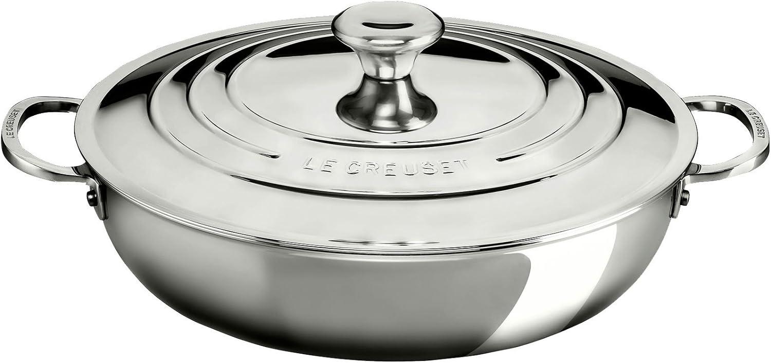 Le Creuset 3-Ply Plus Profipfanne 30 cm - 29 bis 32 cm Bild 1