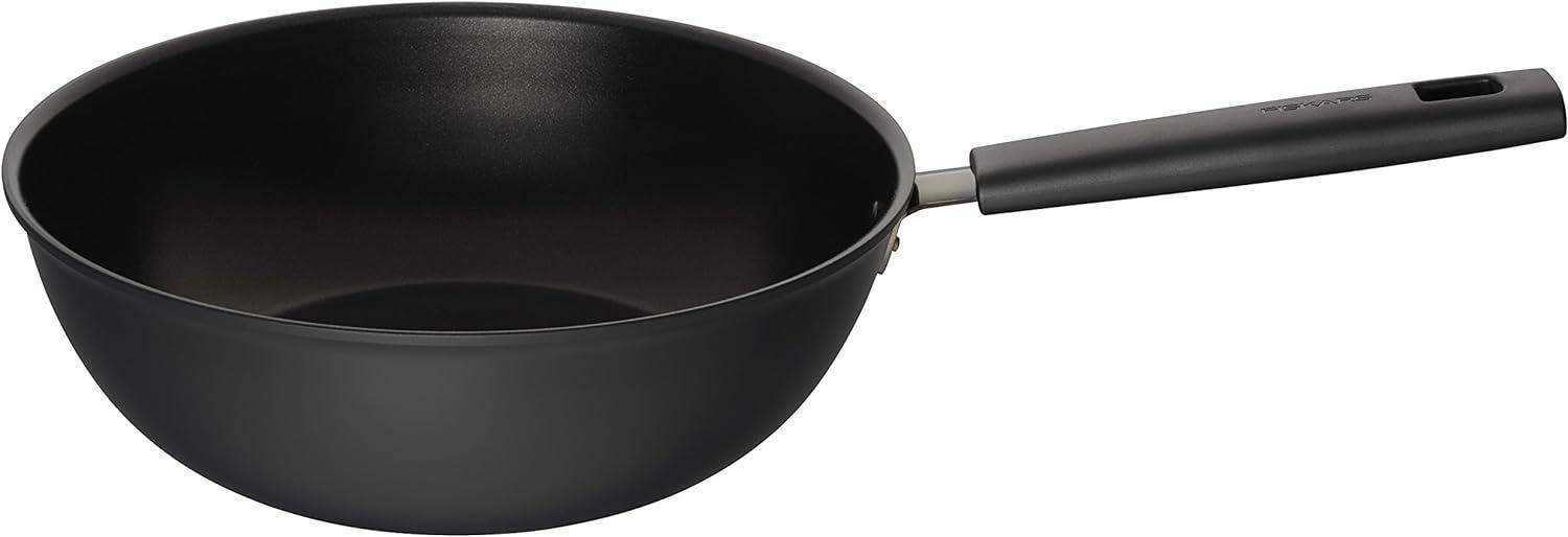 Fiskars Hard Face Wok, Wokpfanne, Pfanne, Stielwok, Aluminium, Ø 28 cm, 4. 5 L, 1052233 Bild 1